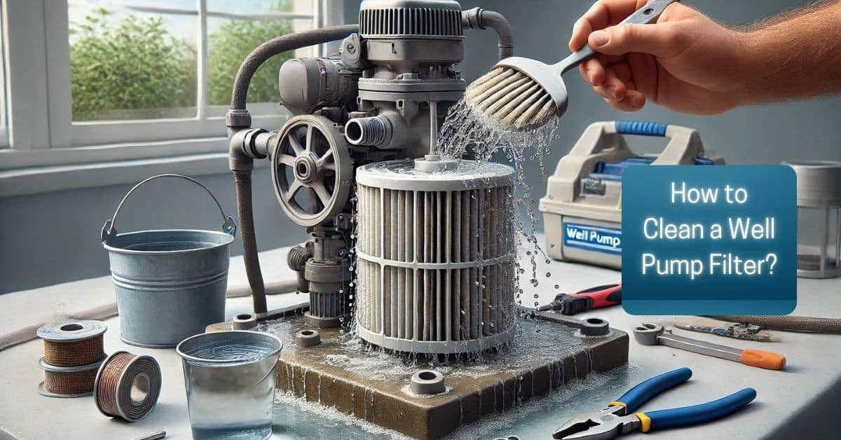 How to Clean a Well Pump Filter?